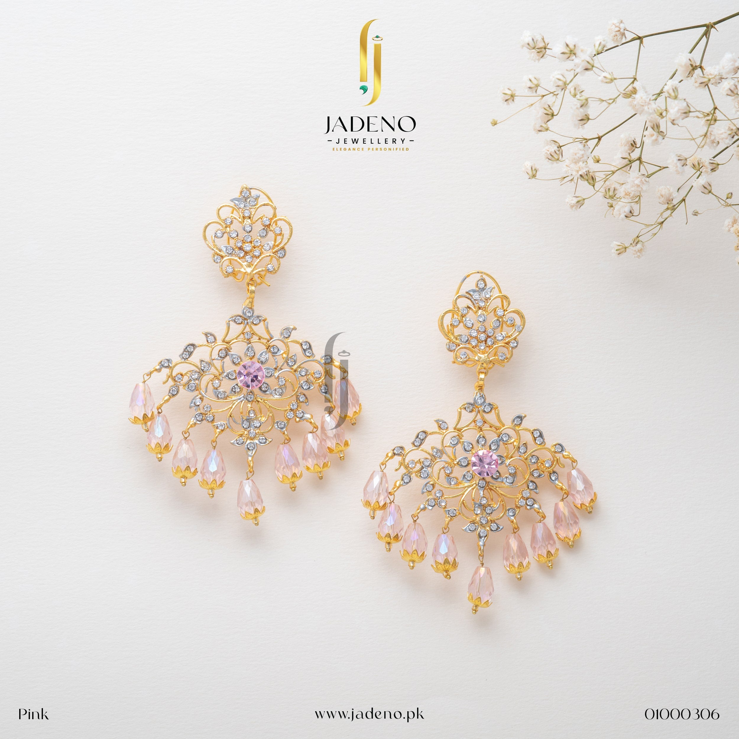 Buy Stunning Sunflower Earrings Online in Pakistan | Jadeno.pk