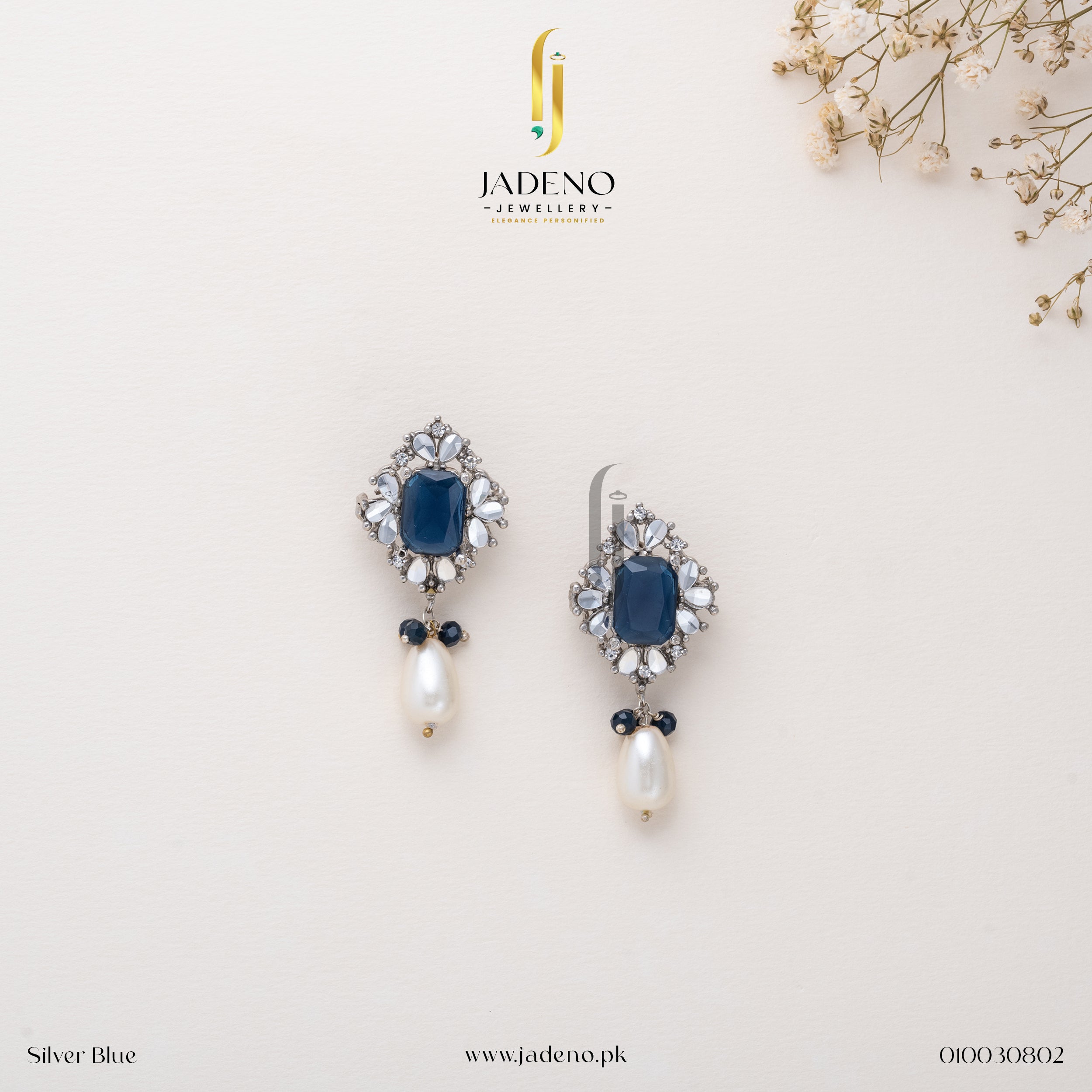 Buy Wondrous Kundan Studs Online in Pakistan | Jadeno.pk