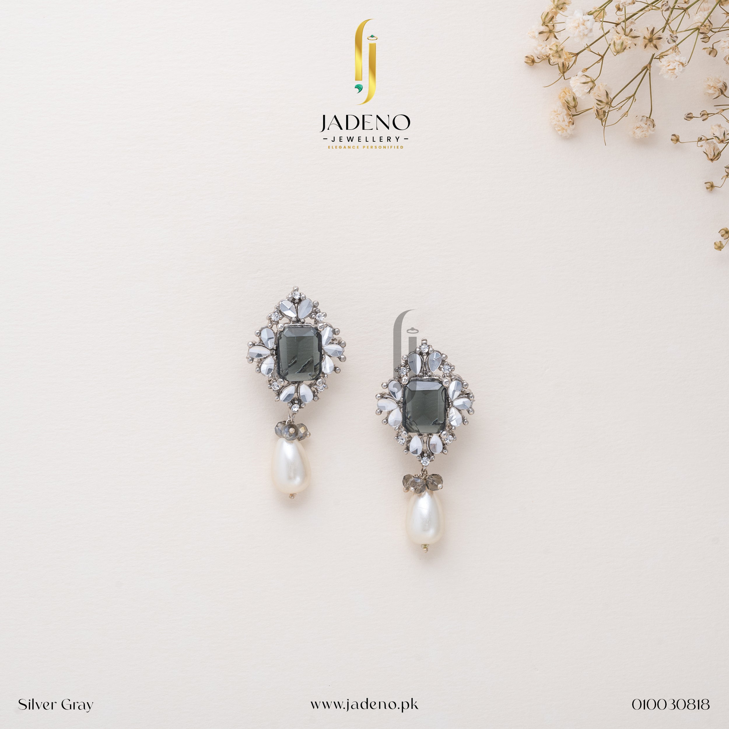Buy Wondrous Kundan Studs Online in Pakistan | Jadeno.pk