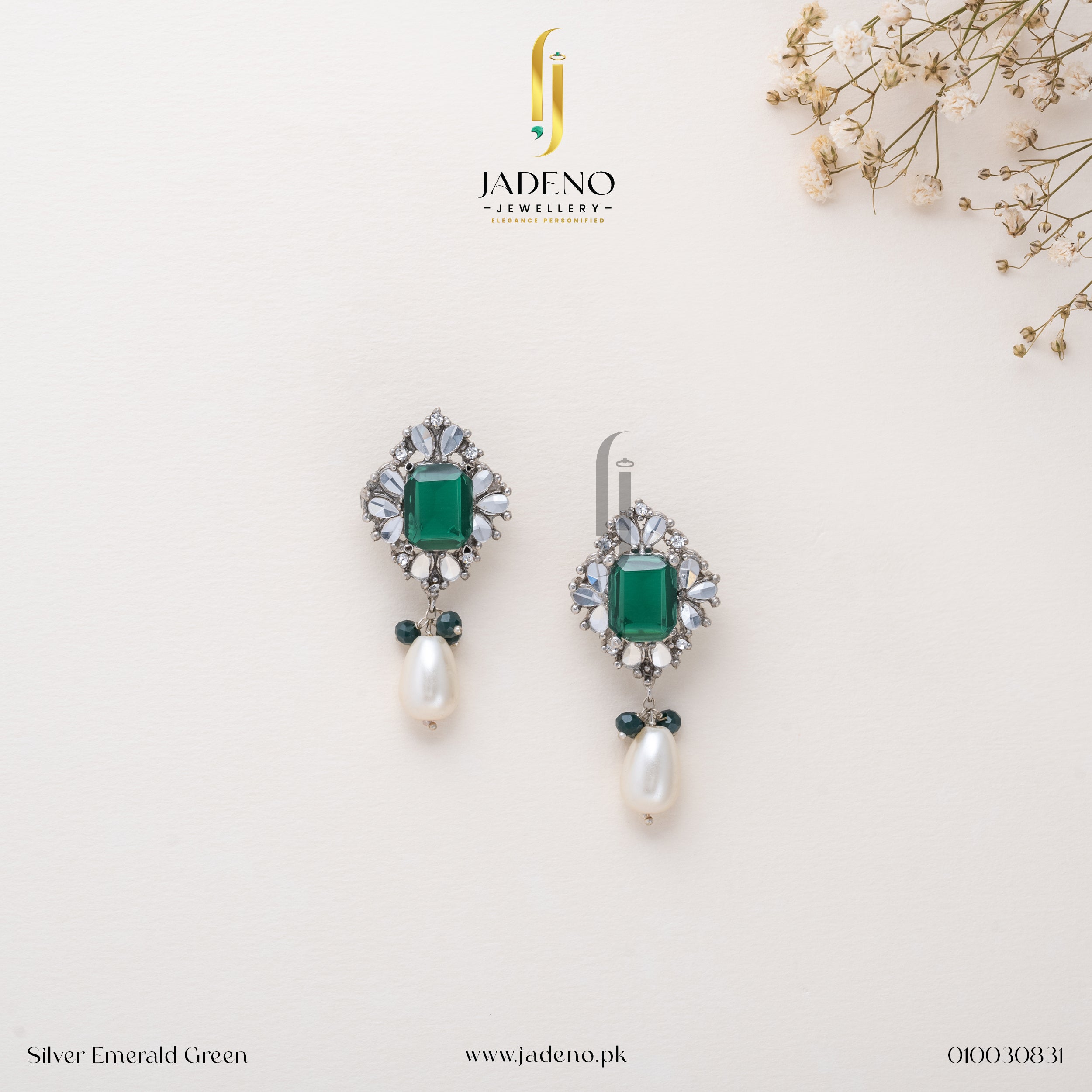 Buy Wondrous Kundan Studs Online in Pakistan | Jadeno.pk