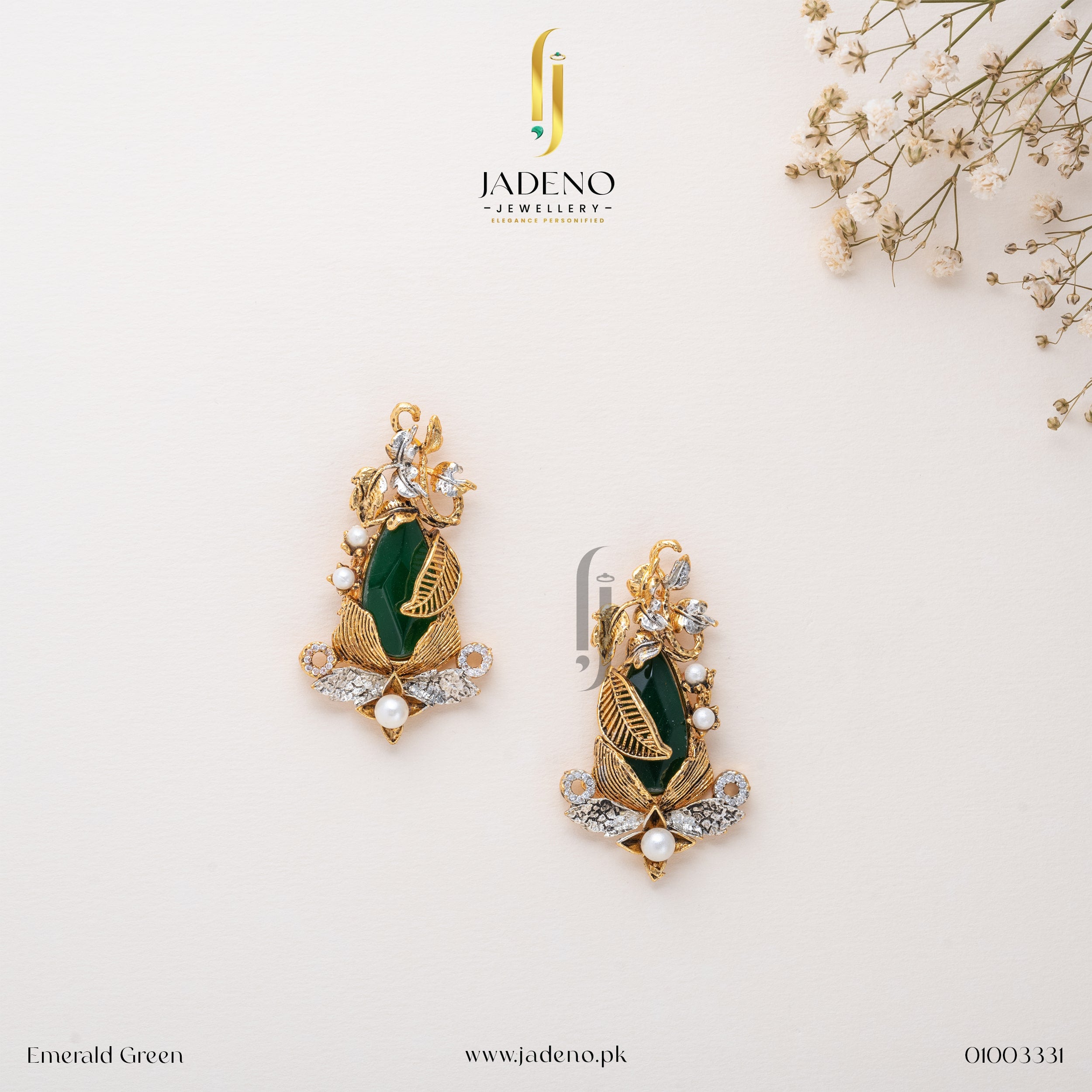 Buy Metalic Egyptian Earrings Studs Online in Pakistan | Jadeno.pk