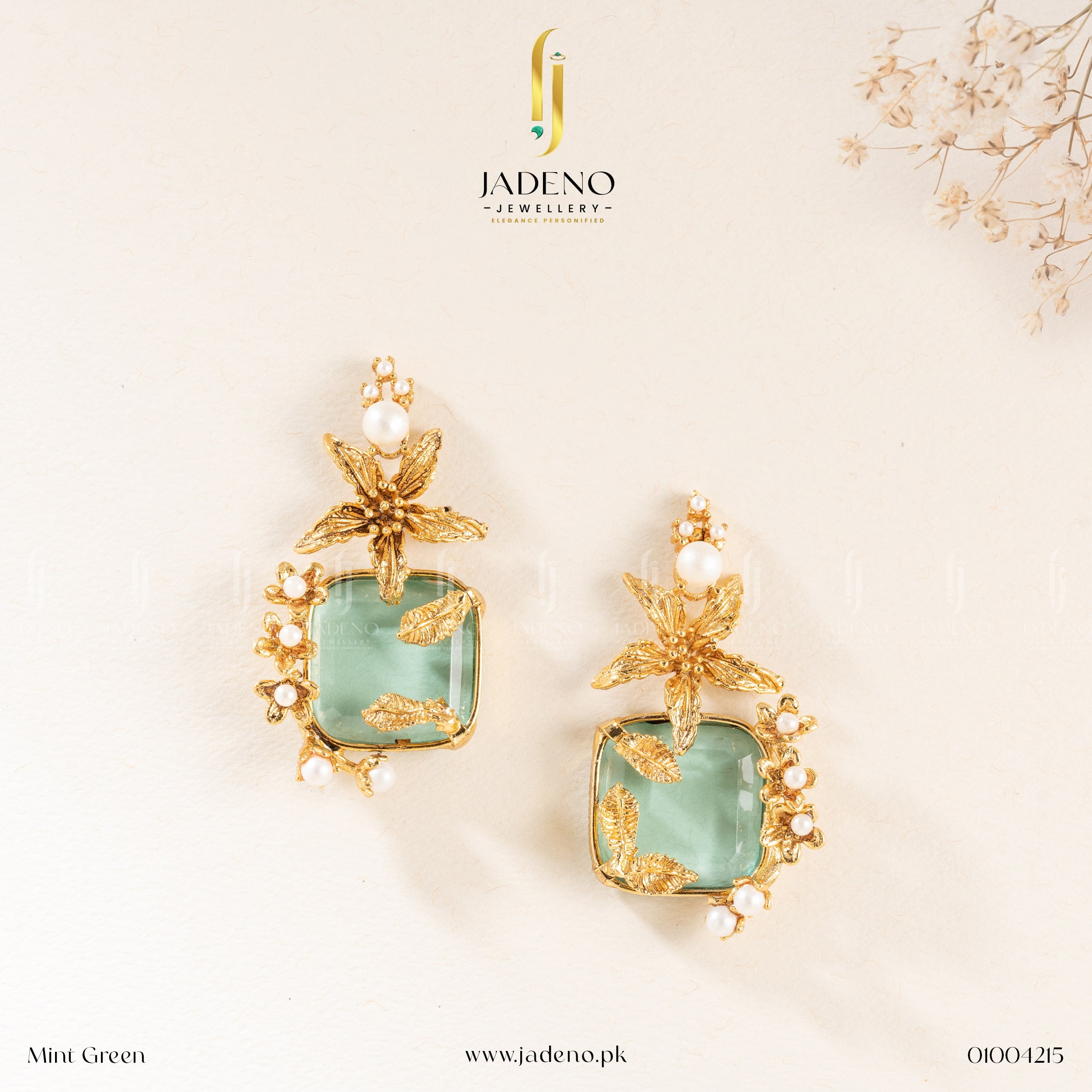 Buy Elegant Studs Online in Pakistan | Jadeno.pk