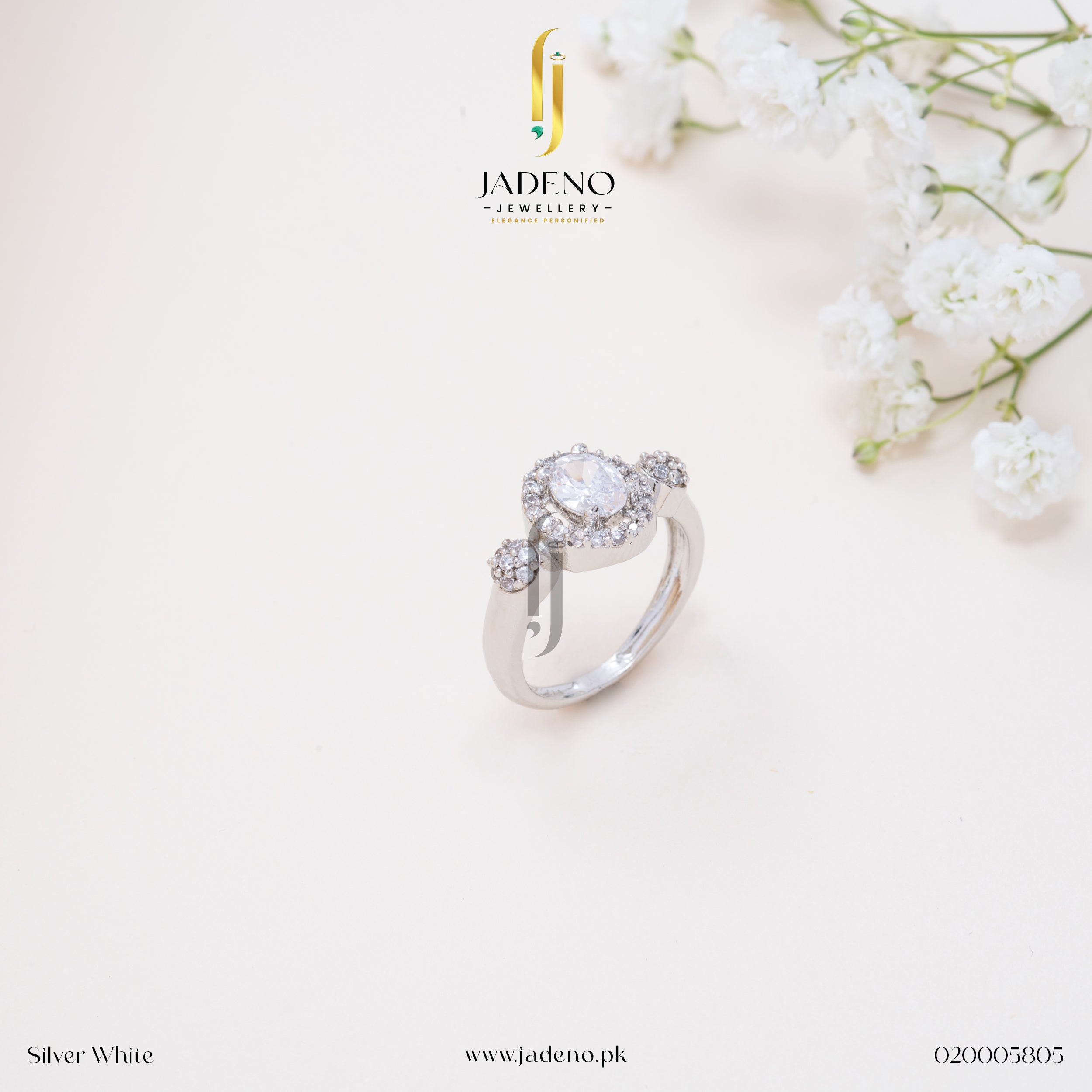 Buy Online The Perfect American Diamond Zircon Ring