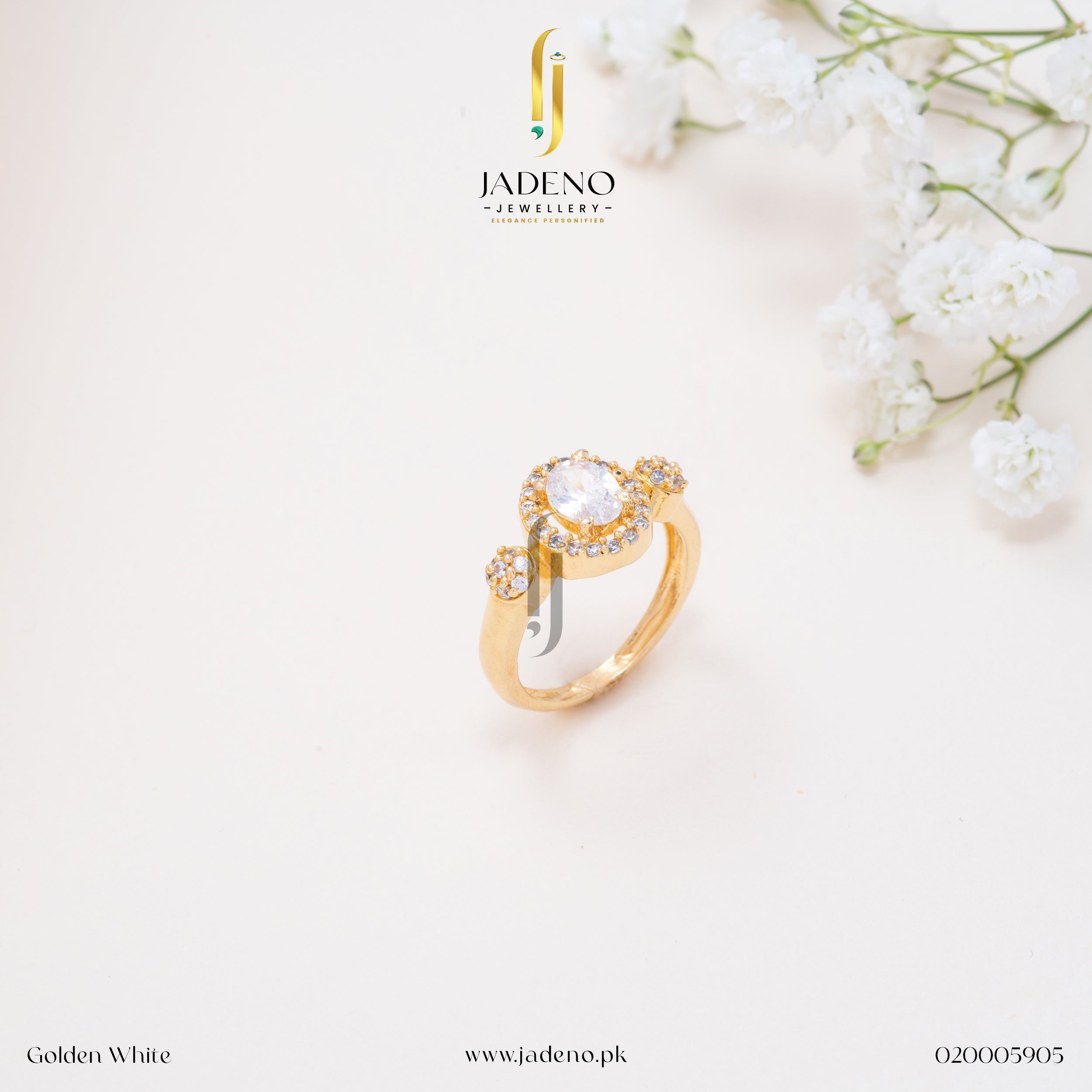 Buy Online The Perfect American Diamond Zircon Ring