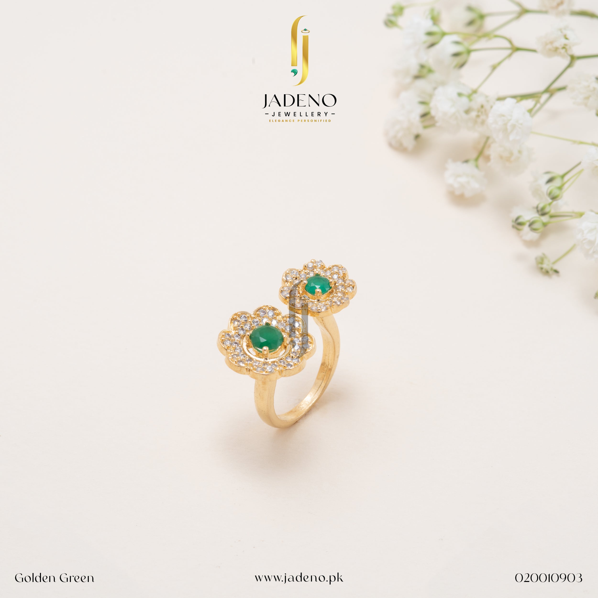 Buy Online Glittering American Diamond Zircon Ring