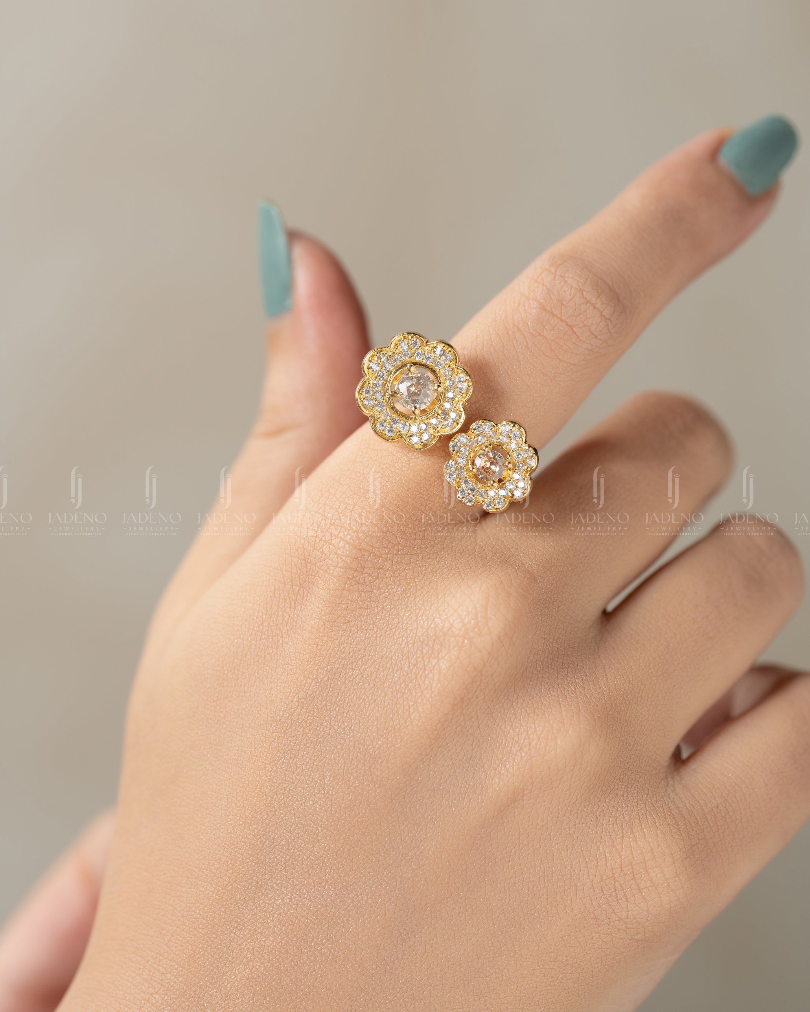 Buy Online Glittering American Diamond Zircon Ring