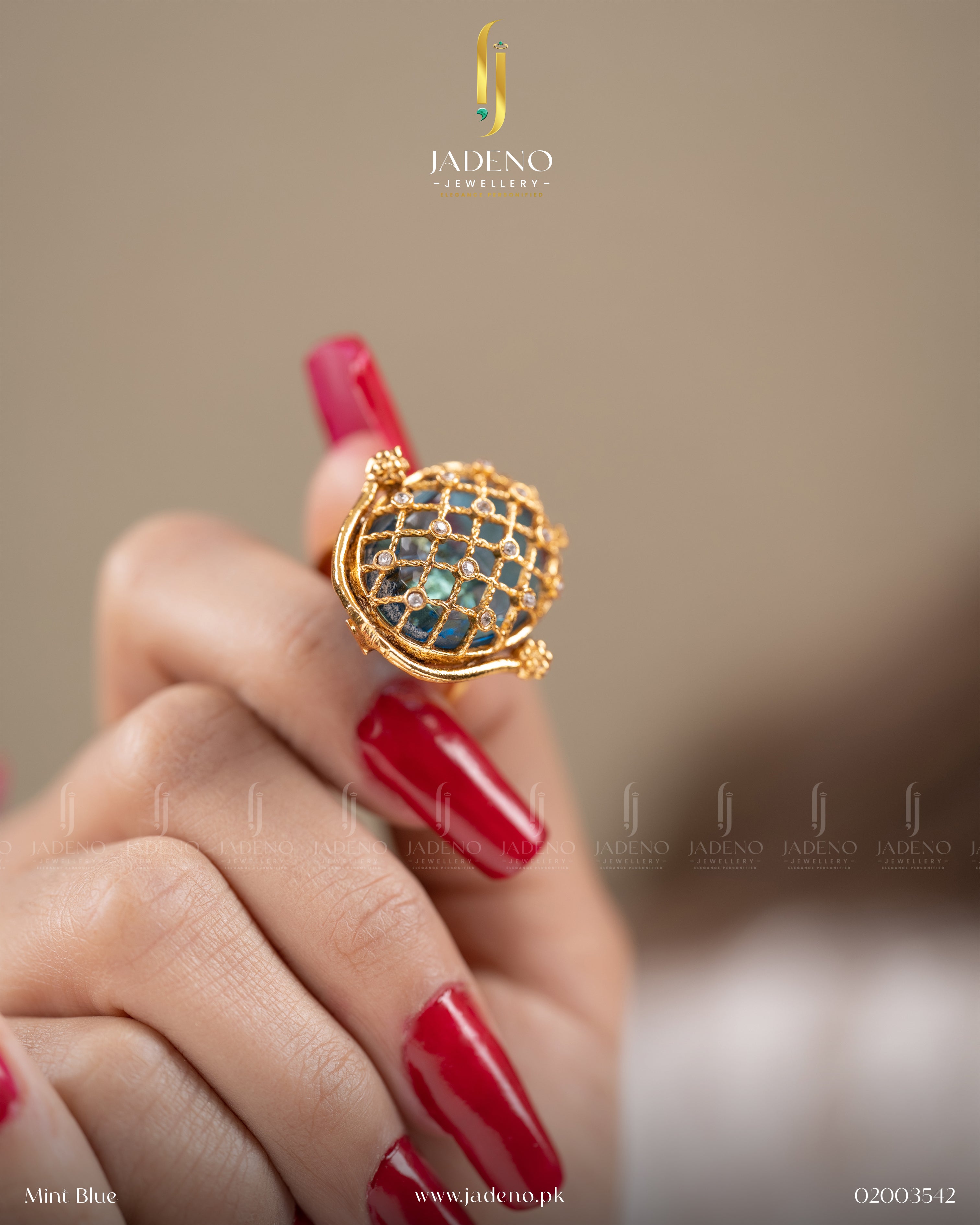 Buy Designer's Choice 88 Stone Ring Online in Pakistan