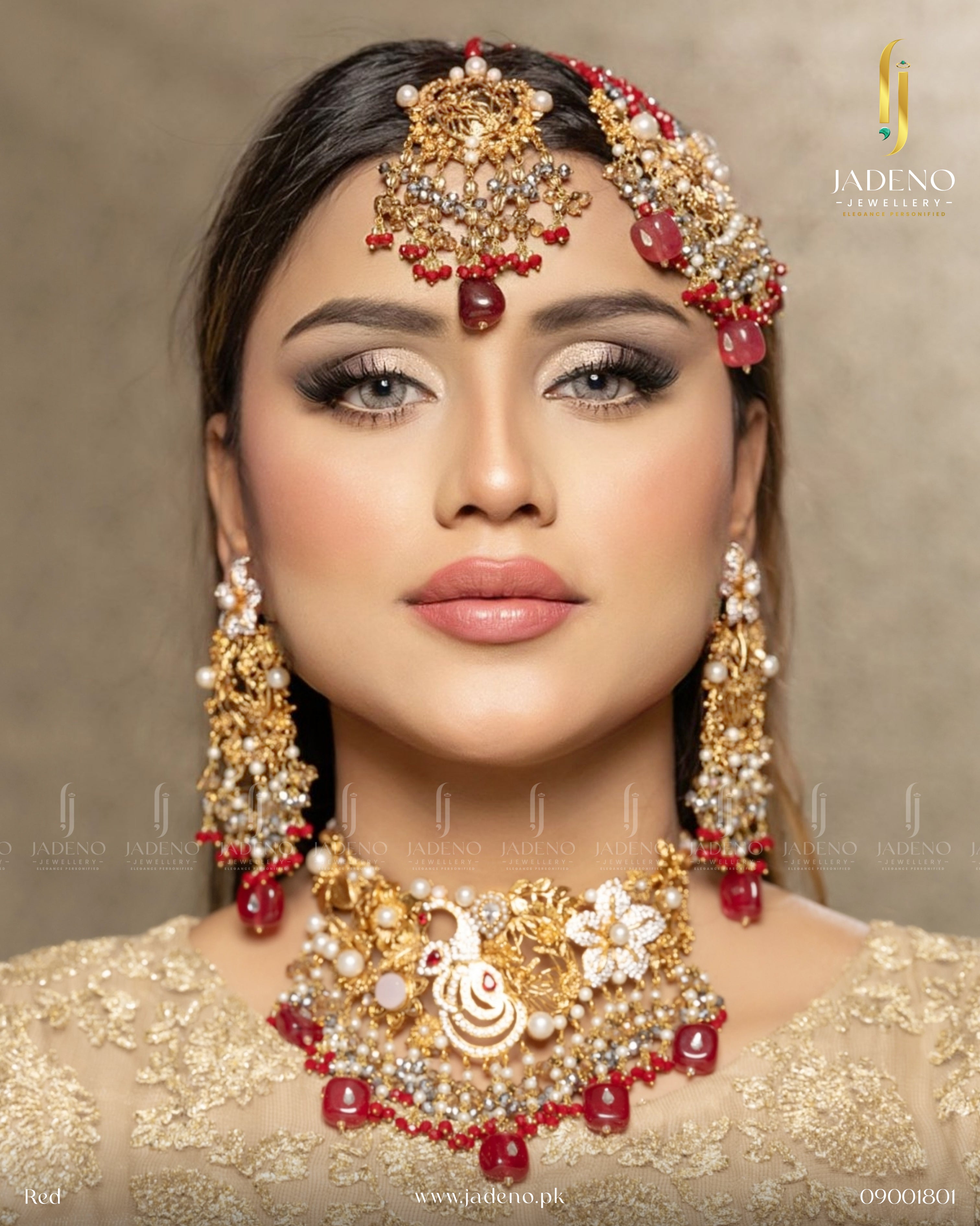 Stylish Handmade Bridal Set